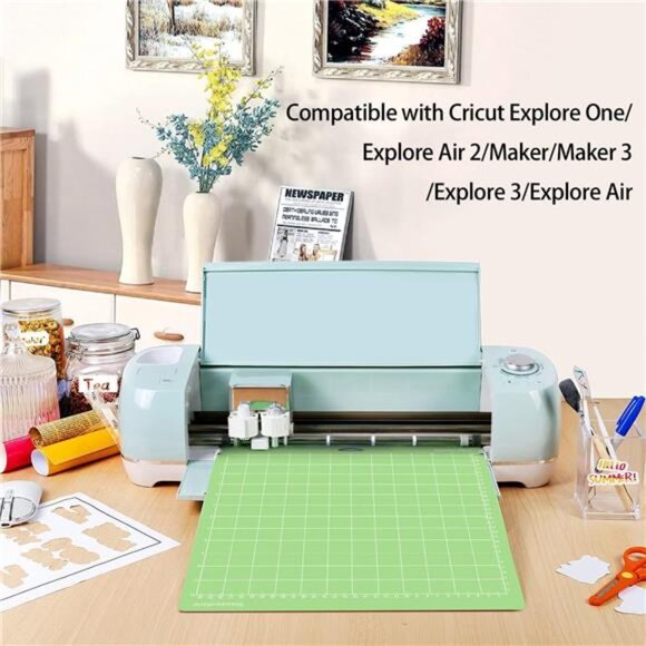 Cutting Mat, Compatible With Cricut Explore One/Air/Air 2/Maker 8 Pack 12x12 In - Picture 3 of 7
